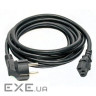Кабель живлення Kingda С13 - CEE 7/7, переріз проводів 3x1.0, 3м (PC6065-3m)