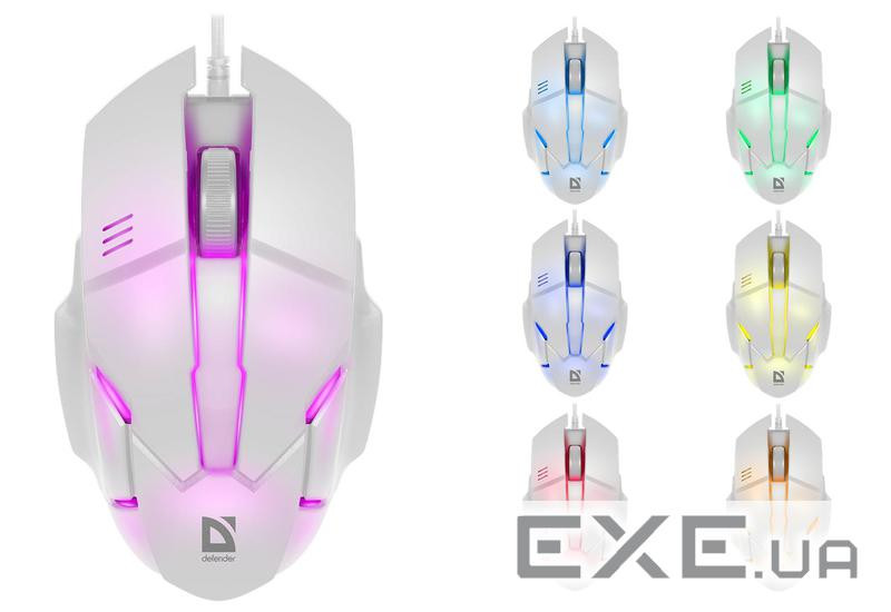 Миша Defender Host MB-982 USB White (52983)