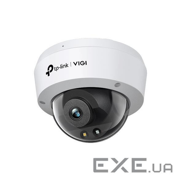 IP-Камера TP-LINK VIGI C240-4, PoE, 4Мп, 4 мм, H265+, IP66, Turret, кольорове нічне ба (VIGI-C240-4)