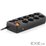 Мережевий фільтр живлення REAL-EL RS-Protect 505, 5m, black (EL122300046)