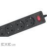 Мережевий фільтр живлення REAL-EL RS-Protect 505, 5m, black (EL122300046)