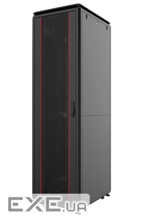 Шафа напольна Mirsan GTV 19" 42U 800x800, RAL 9005 (MR.GTV42U88DE.01)