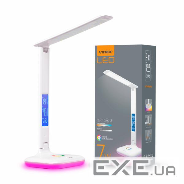 Настільна лампа Videx LED7W 3000-5500K 220V (VL-TF05W-RGB)