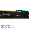 Модуль пам'яті KINGSTON FURY Beast RGB EXPO Black DDR5 6400MHz 32GB (KF564C32BBEA-32)