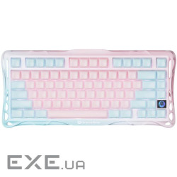 Клавіатура бездротова GRAVASTAR Mercury K1 Lite Special Edition Lumen Rose (GSK1LITE PM PNK)