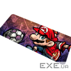 Коврик 300*800 тканинний Dandy Mario з боковою прошивкою, толщина 2 мм, Пакет (M2133)