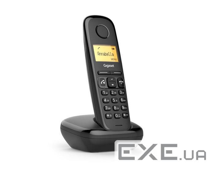 Радіотелефон DECT Gigaset A270, чорний (S30852H2812R601)
