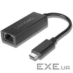 Перехідник USB Type-C to Ethernet Lenovo (4X90S91831)