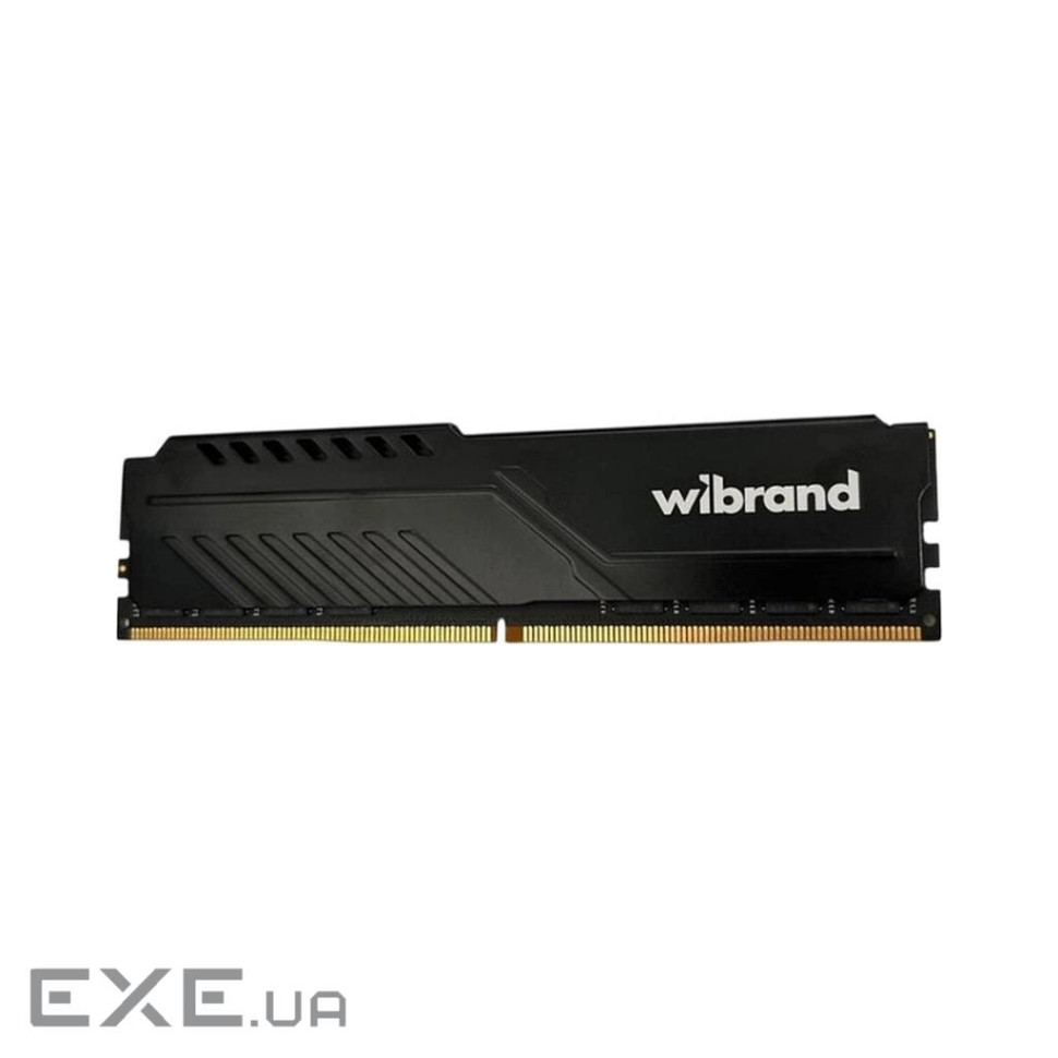 Пам"ять 32Gb DDR5, 5600 MHz, Wibrand, Black, 46-46-46, 1.1V, з радіатором (WI5600DDR5D/32GB)