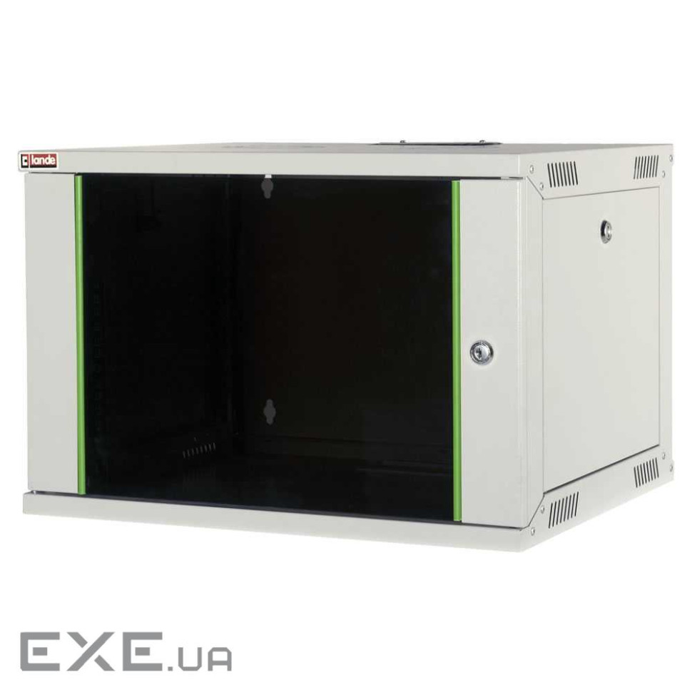 RACK ENCLOSURE 9U 19" EUROBOX LN-EUBOX09U5460-LG-1 LANDE
