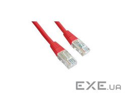 Патч корд Gembird PP12-5M/R, UTP, категория. 5E, литий, 50u" штекер с клямкою, 5 м, чер