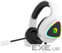 Навушники Canyon GH-6 Shadder Gaming 3.5 мм RGB White (CND-SGHS6W)