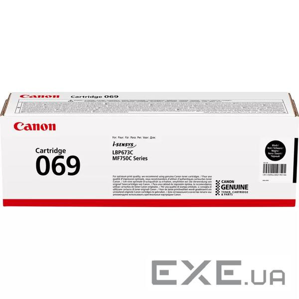 Картридж Canon 069 Black 2.1K (5094C002)
