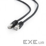 Патч-корд Cablexpert, FTP, категорія. 6, литий, 50u "штекер із засувкою, 0.5 м, чорний (PP6-0.5M/BK)