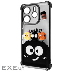 Чехол WAVE Winkie Xiaomi Redmi Note 14 5G black/splash (64211 black/splash)