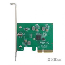 HighPoint Controller card RU1411C RocketU 1411C 1Port PCI Express3.0x4 USB3.2 20Gb/s Host Controller