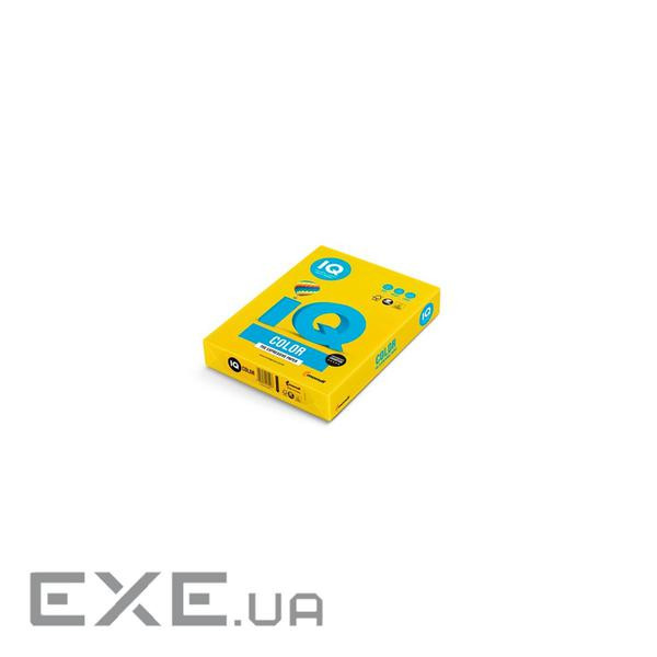 Папір Mondi IQ color А4 intensive, 160g 250sh Mustard (IG50/A4/160/IQ)