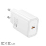 Зарядний пристрій HOCO N60 Gentle USB-C PD20W White (6942007644181)