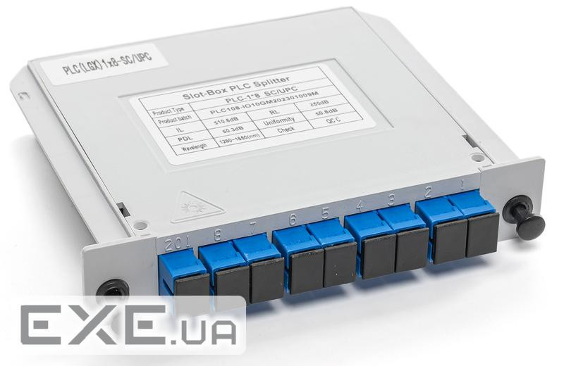 Оптичний подільнік Optolink PLC (LGX) 1x8-SC / UPC (PLC (LGX) 1x8-SC/UPC)