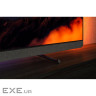 Телевізор 55" Philips OLED+ 4K 144Hz Smart Google TV Black Ambilight Bowers & Wi (55OLED910/12)