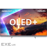 Телевізор 55" Philips OLED+ 4K 144Hz Smart Google TV Black Ambilight Bowers & Wi (55OLED910/12)