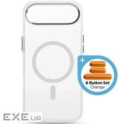 Чохол до мобільного телефона Armorstandart Unit MagCase Apple iPhone 17 Air Clear Silver (ARM90583)