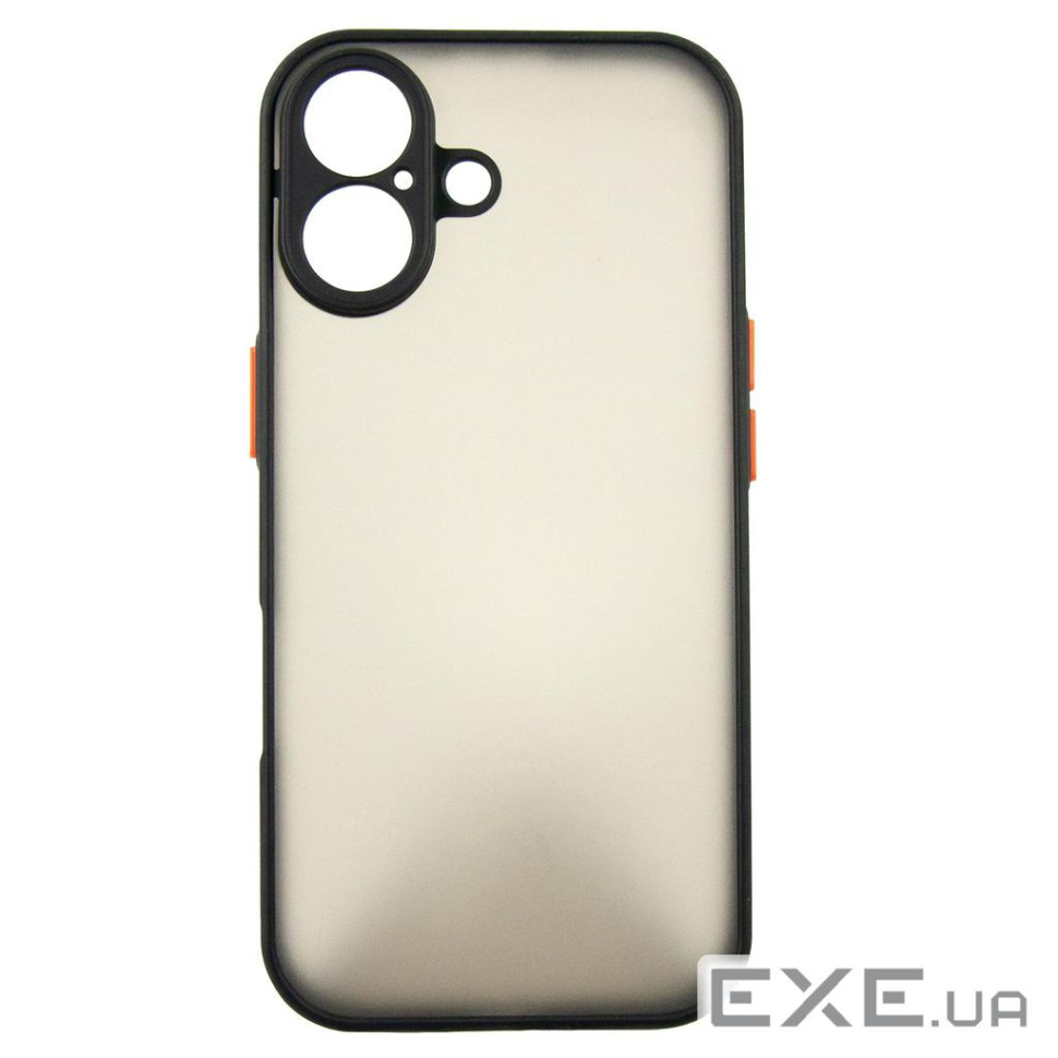 Чeхол-накладка Dengos Matt для iPhone 17 Black (DG-TPU-MATT-170)