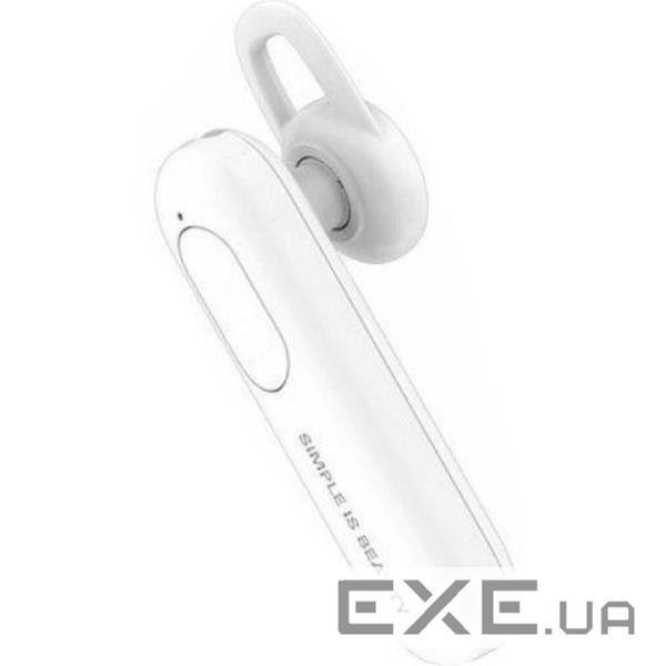 Bluetooth гарнітура XO BE4 White (XO-BE4-WH)