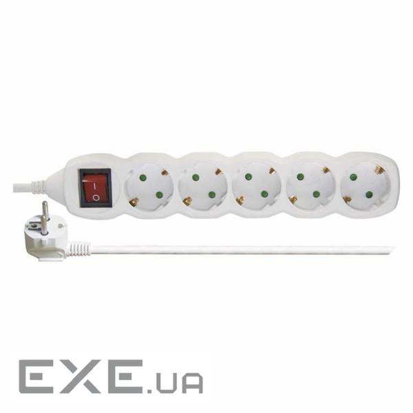 Мережевий подовжувач EMOS P1525R на 5 розеток, 16А, 5 метрів