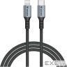 Кабель живлення та синхронізації Verbatim-USB-С- Lightning /120 см-чорний (31844)