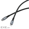 Кабель живлення та синхронізації Verbatim-USB-С- Lightning /120 см-чорний (31844)