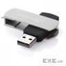 Флешка EXCELERAM P2 64GB Black/ Silver (EXP2U2SIB64)
