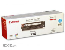 Картридж Canon 718 LBP-7200 / MF-8330/8350 cyan (2661B002)