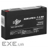 Акумуляторна батарея LOGICPOWER LPM 6 - 7.2 AH (6В, 7.2Ач) (3859)