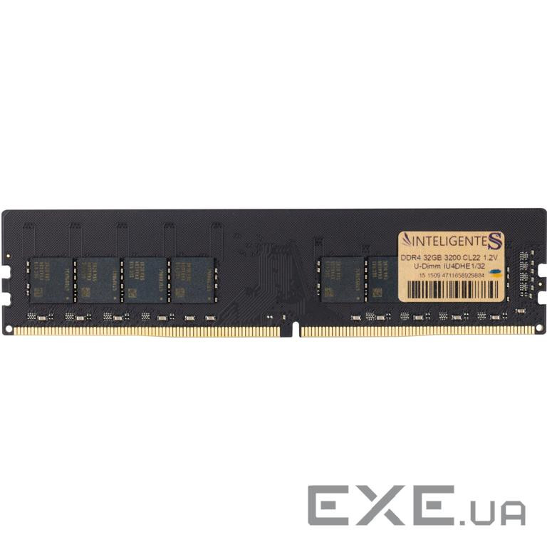 Модуль пам"яті для комп"ютера DDR4 32GB 3200 MHz INTELIGENTES (IU4DHE1/32)