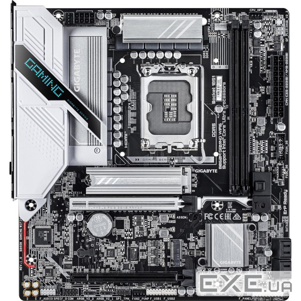 Материнська плата GIGABYTE B860M Gaming WiFi6