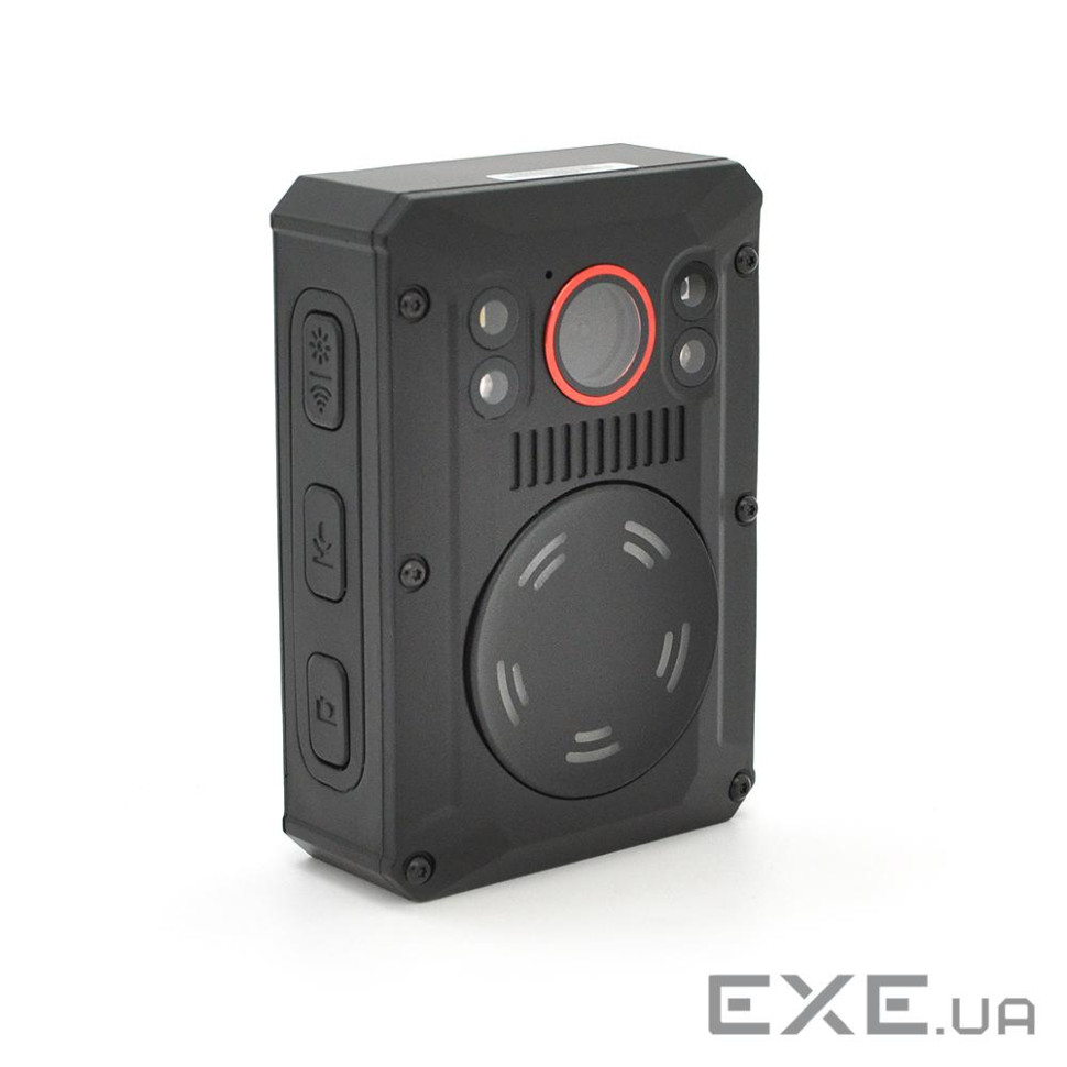 Професійний нагрудний реєстратор Recoda M502B-WG-128GB, 5MP, WIFI, GPS, 3500 mAh, кут 140 &deg;,