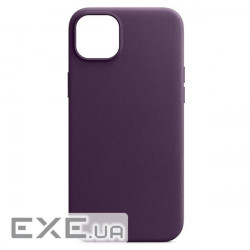 Чохол-накладка Armorstandart Fake Leather для Apple iPhone 14 Plus Dark Cherry (ARM64395)