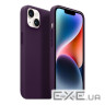 Чохол-накладка Armorstandart Fake Leather для Apple iPhone 14 Plus Dark Cherry (ARM64395)