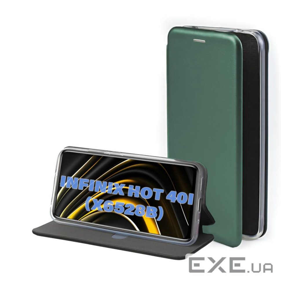 Чохол до мобільного телефона BeCover Exclusive Infinix Hot 40i (X6528B) Dark Green (711232)