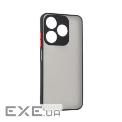 Чохол-накладка Armorstandart Frosted Matte для Tecno Spark 10 4G (KI5q) Black (ARM70497)
