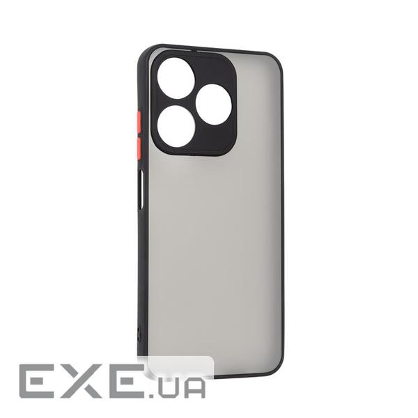 Чохол-накладка Armorstandart Frosted Matte для Tecno Spark 10 4G (KI5q) Black (ARM70497)