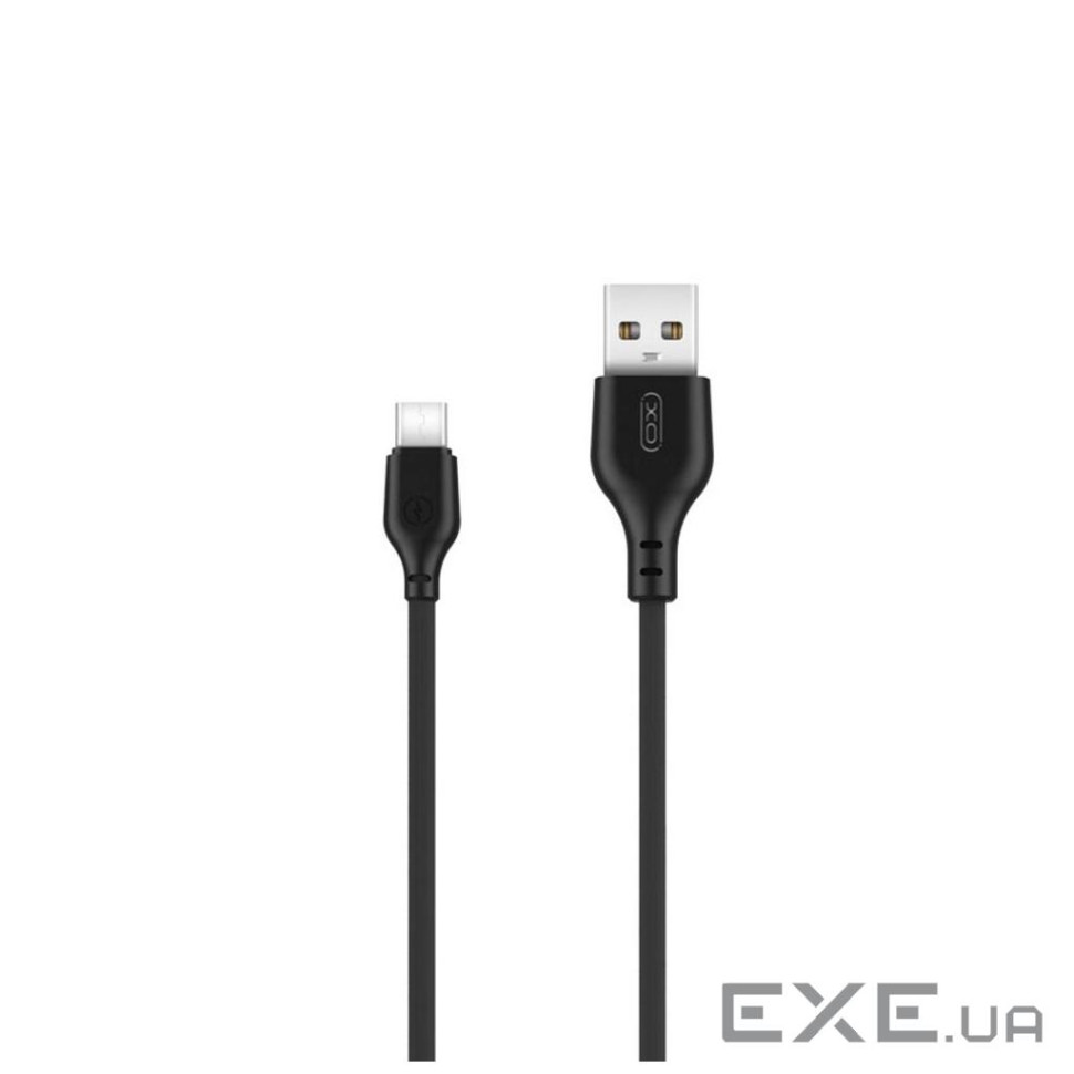 Дата кабель USB 2.0 AM to USB-C 2.0m 2.1A black XO (XO-NB103-TC-2-BK)