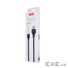 Дата кабель USB 2.0 AM to USB-C 2.0m 2.1A black XO (XO-NB103-TC-2-BK)