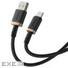 Кабель Baseus USB-Type-C 60W 2m (P10377802U01-02)чорно золот