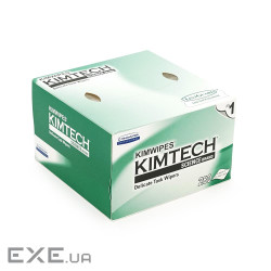 Серветки безворсові для оптики CLEAN WIPER EX-L, 114X213mm, 280 шт в упаковці, Q60