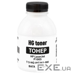 Тонер HP LJ P1005/ 1505/ M1120/ M1522, Canon LBP-3010/ 3100/ 3250, 80 г, HG (HG3 (T-S-HG-HG361-80г)