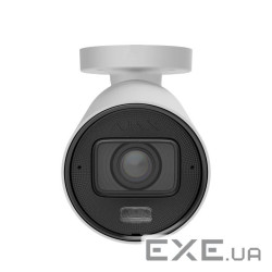8 Mp IP варіофокальна відеокамера з гібридним підсвічуванням Ajax BulletCam HLVF (8 Mp) White (2.8-1