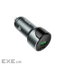 Автомобільний зарядний пристрій HOCO Z42 Light road 1xUSB-A, 1xUSB-C, PD20W, QC3.0 (6931474742551)