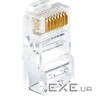 Конектор RJ45 cat.6 UTP 8P8C, 100шт/пак Kingda (KD-PG8016-C6/100)